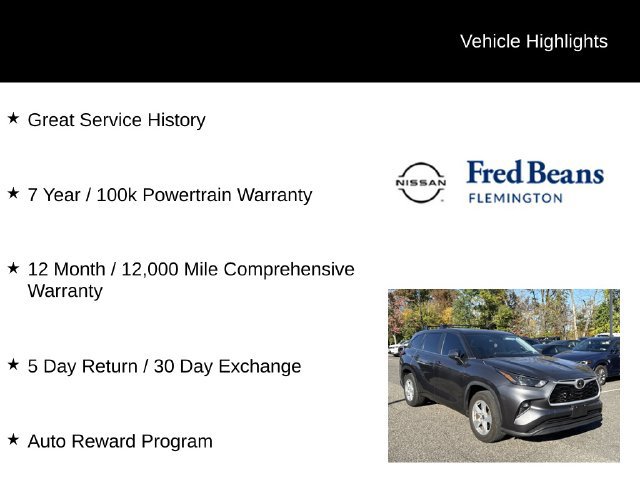 Used 2023 Toyota Highlander LE FWD image 5