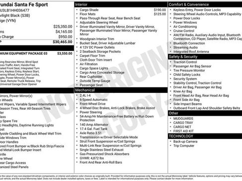 Used 2017 Hyundai Santa Fe Sport image 26