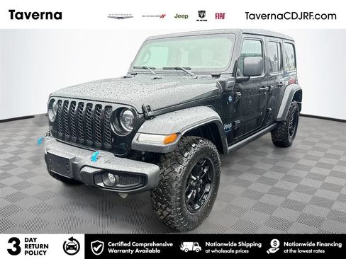 Used 2023 Jeep Wrangler Unlimited w/ Sun & Screen Package AWD/4WD image 1