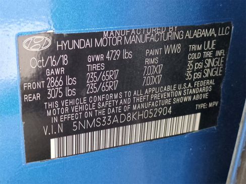 Used 2019 Hyundai Santa Fe SEL image 34