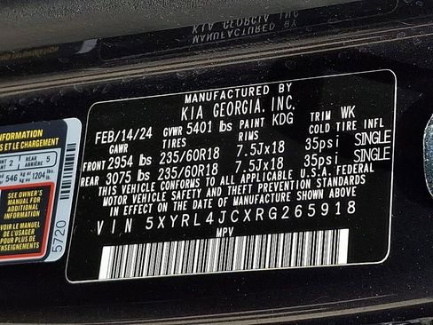 Used 2024 Kia Sorento S FWD image 27