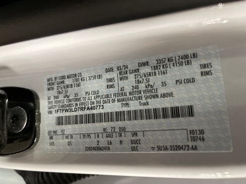 Used 2024 Ford F150 XLT w/ Mobile Office Package image 28