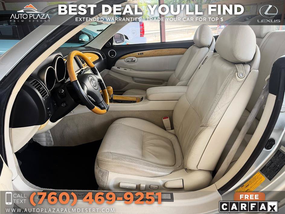 Used 2002 Lexus SC 430 Convertible RWD image 8