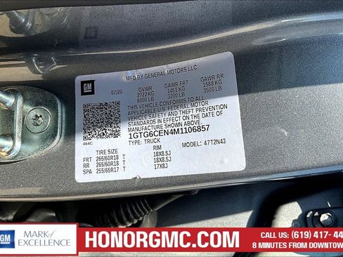 Used 2021 GMC Canyon Elevation w/ Driver Alert Package AWD/4WD image 18