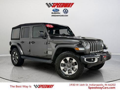 Used 2019 Jeep Wrangler Unlimited Sahara w/ Dual Top Group image 1