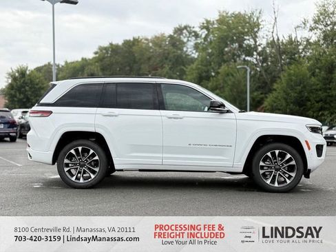 New 2025 Jeep Grand Cherokee Overland w/ Adv Protech Group III AWD/4WD image 3