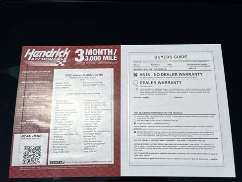 Used 2022 Nissan Pathfinder SV image 35