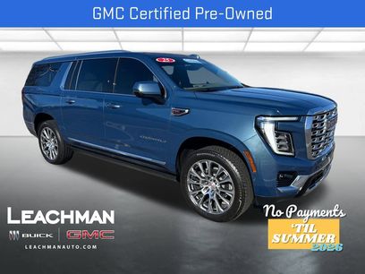 Certified 2025 GMC Yukon XL Denali w/ Sun & Power Step Package