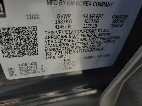 Certified 2024 Chevrolet Trax LT FWD image 32