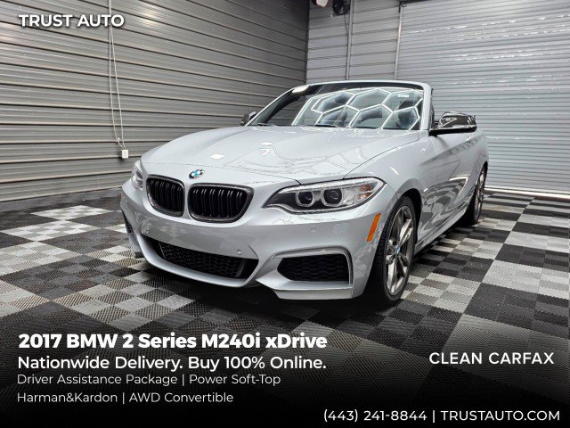 Used 2017 BMW M240i xDrive Convertible AWD/4WD image 1