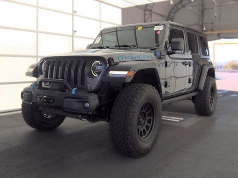 Used 2022 Jeep Wrangler Unlimited Rubicon 4xe AWD/4WD image 1
