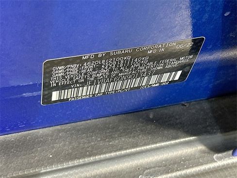 Used 2022 Subaru WRX Premium image 35