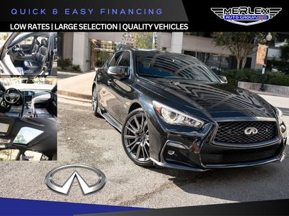Used 2019 INFINITI Q50 Red Sport 400 w/ Proactive Package