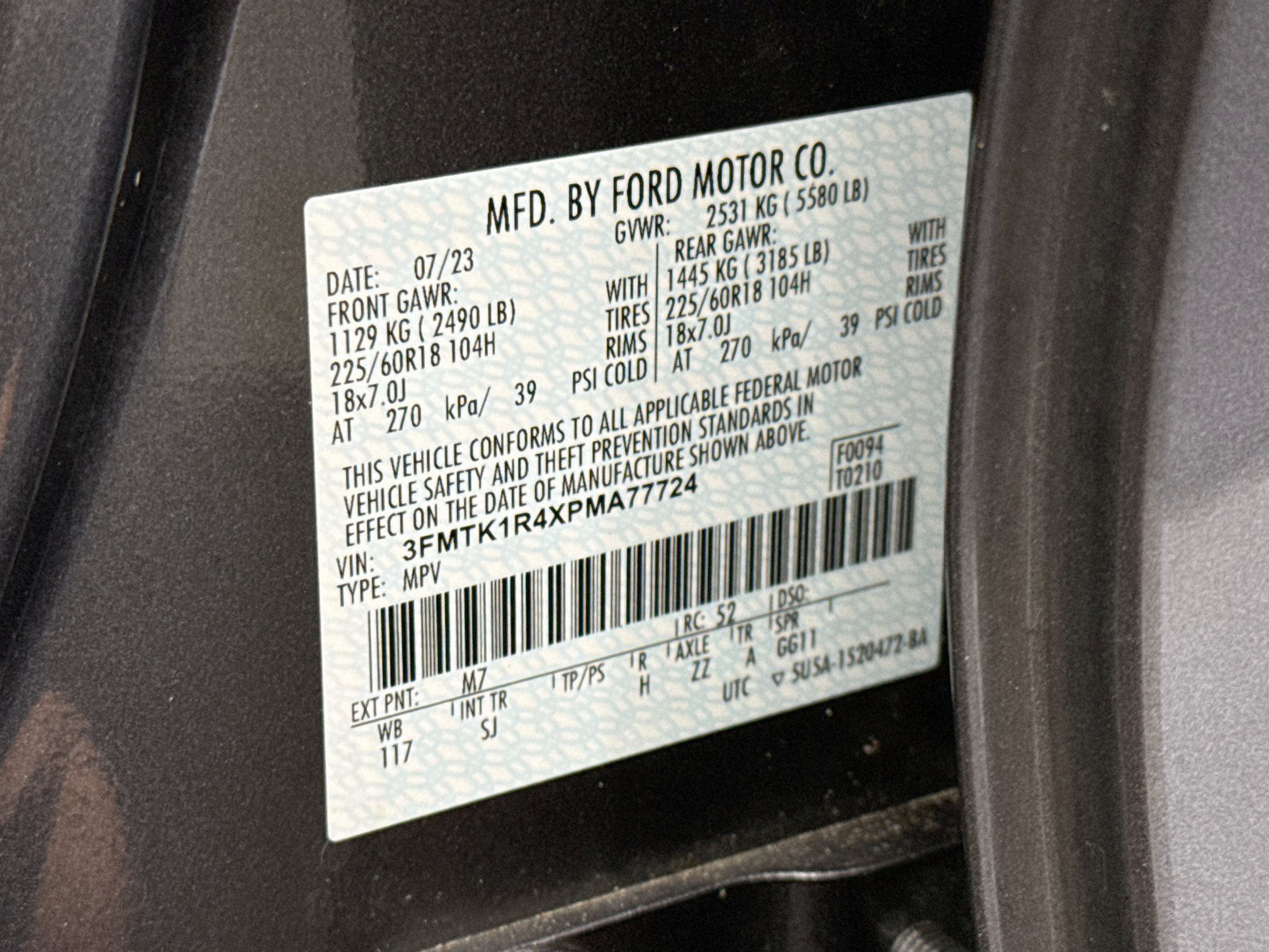 Used 2023 Ford Mustang Mach-E Select w/ Comfort Package Lite RWD image 12
