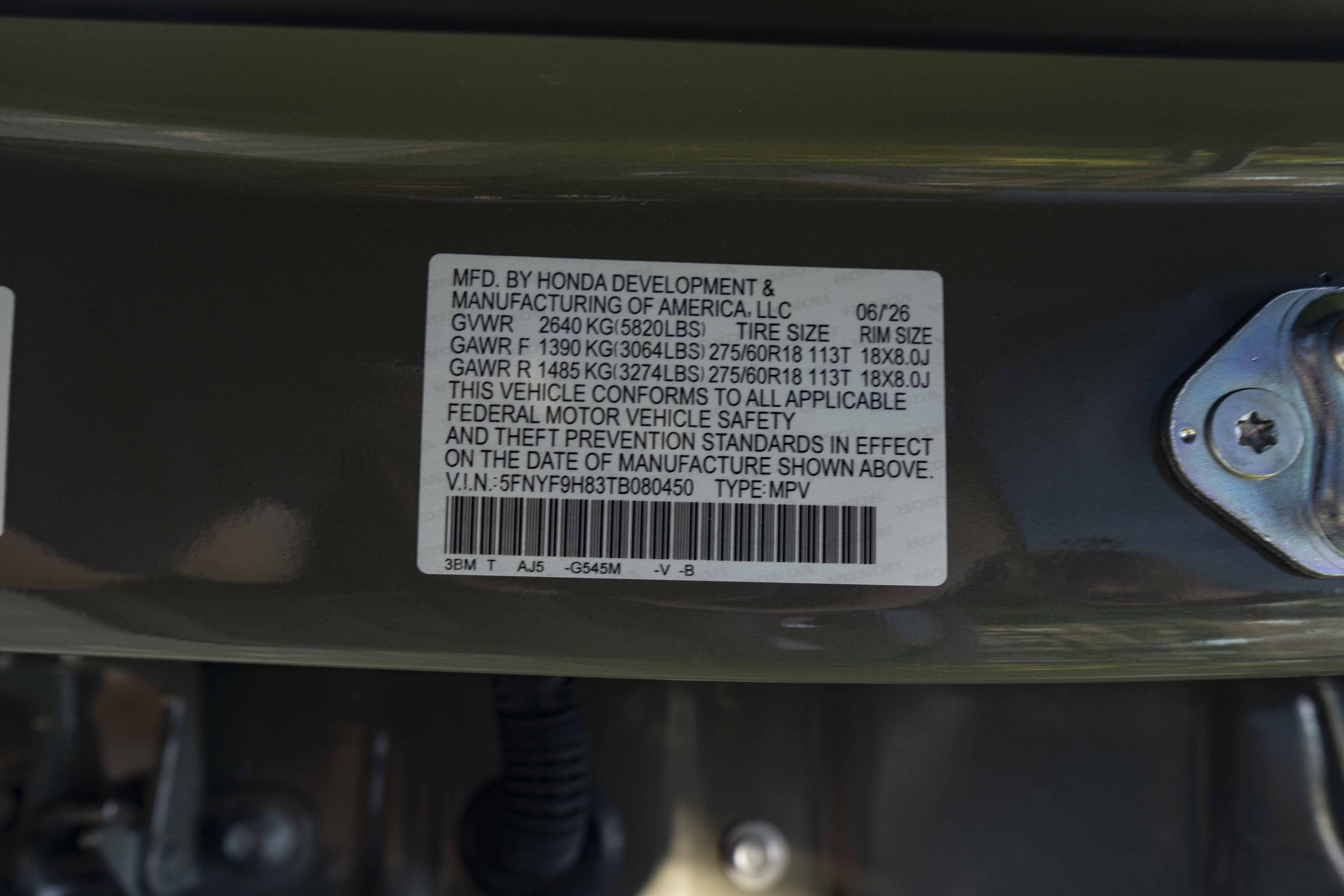 Used 2026 Honda Passport TrailSport Elite image 48