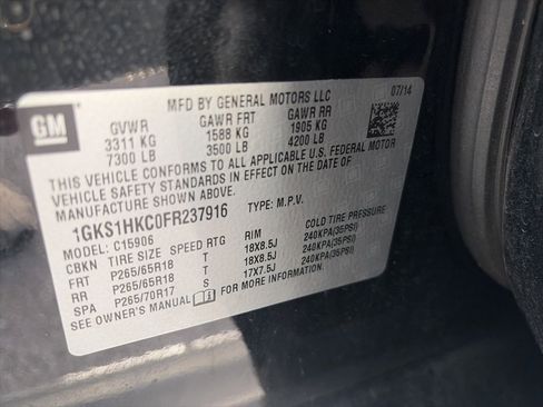 Used 2015 GMC Yukon XL SLT image 22