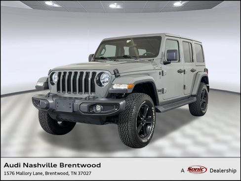 Used 2021 Jeep Wrangler Unlimited Sahara AWD/4WD image 1