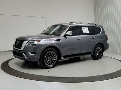 Used 2023 Nissan Armada Platinum w/ Captain's Chairs Package
