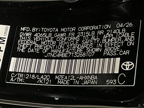 New 2026 Toyota Corolla XSE FWD image 18