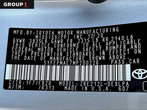 Used 2021 Toyota Corolla LE FWD image 35