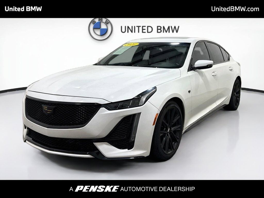 Used 2021 Cadillac CT5 Sport w/ Lighting Package RWD image 1