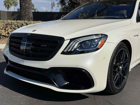 Used 2020 Mercedes-Benz S 63 AMG 4MATIC Sedan w/ Driver Assistance Package image 96