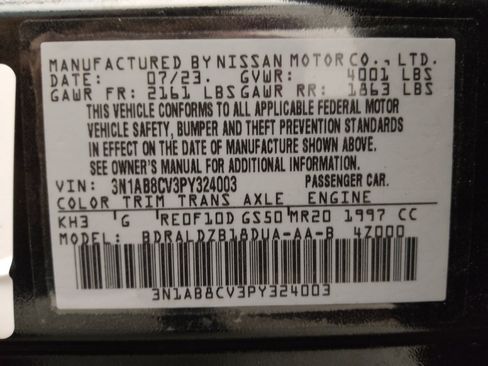 Used 2023 Nissan Sentra SV FWD image 33