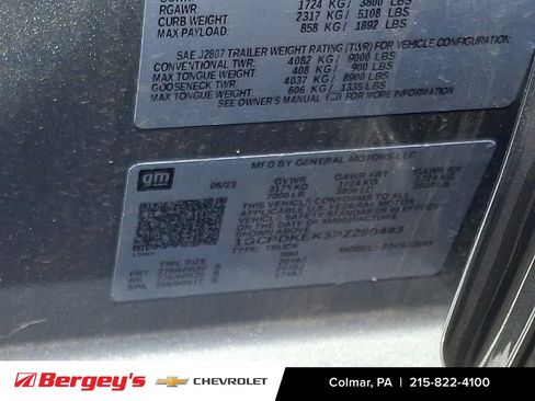 Certified 2023 Chevrolet Silverado 1500 LT AWD/4WD image 28