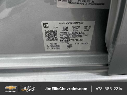 New 2025 Chevrolet Silverado 2500 Custom w/ Custom Convenience Package AWD/4WD image 62