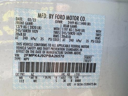 Used 2023 Ford Edge ST-Line AWD/4WD image 23