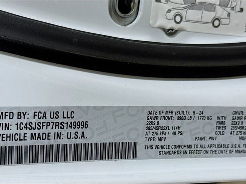 Used 2024 Jeep Grand Wagoneer L Series II w/ Quick Order Packagew 28T image 34