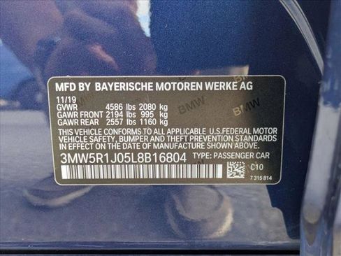 Used 2020 BMW 330i Sedan w/ Driving Assistance Package image 22