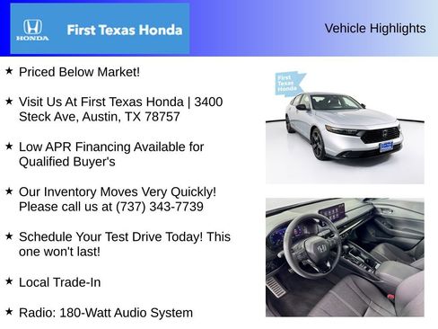 Used 2025 Honda Accord Sport image 5