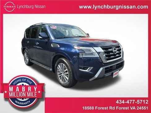 Used 2023 Nissan Armada SL w/ Captain's Chairs Package AWD/4WD image 1