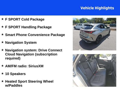 Used 2024 Lexus NX 350 F Sport AWD/4WD image 4