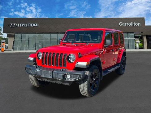 Used 2022 Jeep Wrangler Unlimited Sahara image 1