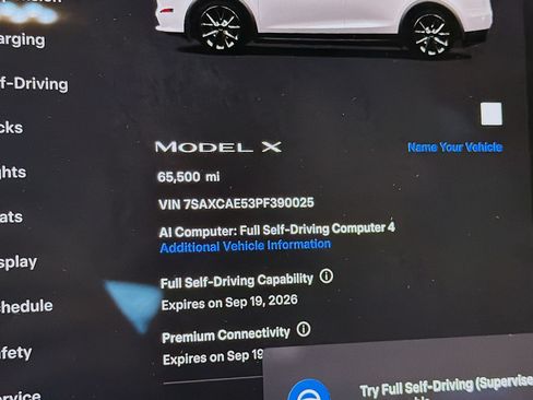 Used 2023 Tesla Model X AWD/4WD image 8