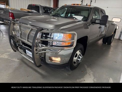 Used 2014 Chevrolet Silverado 3500 LT w/ Interior Plus Package AWD/4WD image 3