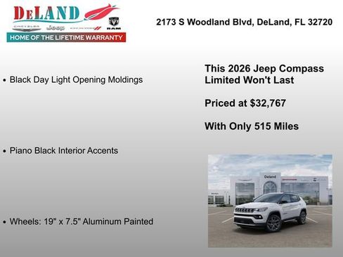 New 2026 Jeep Compass Limited image 19