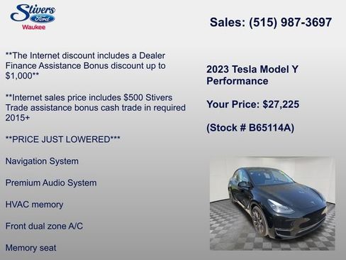 Used 2023 Tesla Model Y Performance image 7