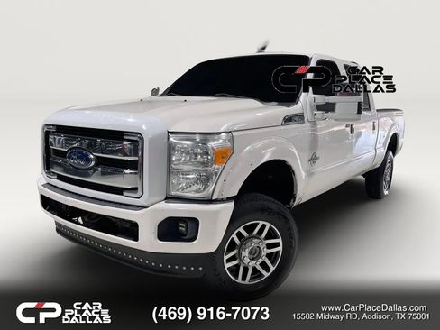 Used 2016 Ford F350 Platinum w/ Platinum Package AWD/4WD image 2