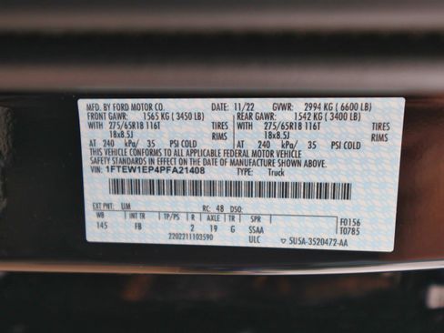 Used 2023 Ford F150 XLT w/ Equipment Group 302A High image 33