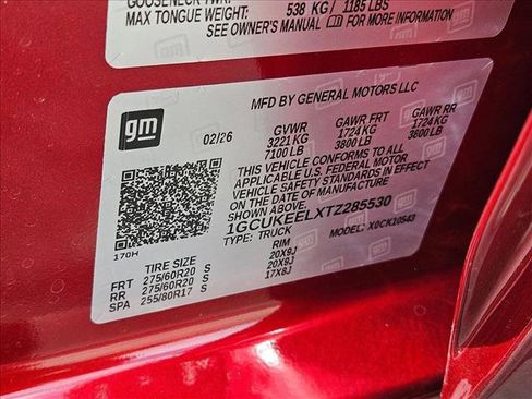 New 2026 Chevrolet Silverado 1500 RST AWD/4WD image 18