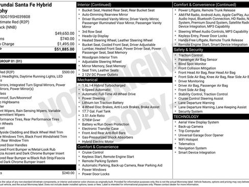 Used 2025 Hyundai Santa Fe Calligraphy AWD/4WD image 12