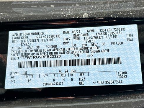 Used 2024 Ford F150 Raptor AWD/4WD image 33