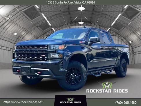 Used 2019 Chevrolet Silverado 1500 Custom Trail Boss w/ Custom Convenience Package AWD/4WD image 1