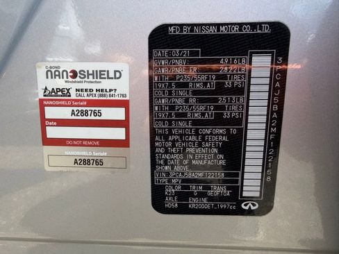 Used 2021 INFINITI QX50 Luxe image 38