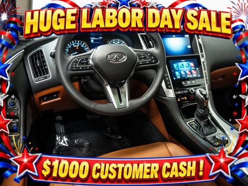 Used 2023 INFINITI Q50 Luxe w/ Cargo Package RWD image 13