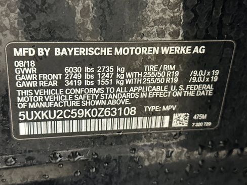 Used 2019 BMW X6 xDrive35i w/ M Sport Package image 20