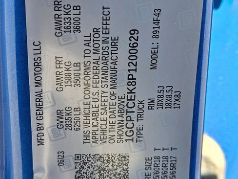 Certified 2023 Chevrolet Colorado LT w/ LT Convenience Package III AWD/4WD image 29